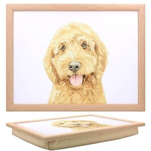 L & P Home & Gifts Lesser & Pavey Cockapoo Laptray Robert James Hull Lap Tray For Food Serving & Breakfast Comfortable Lap Trays With Bean Bag Cushion Durable Lap Trays For Eating On Lap For Adults L & P Home & Gifts Lesser & Pavey Cockapoo Laptray Robert James Hull Lap Tray For Food Serving & Breakfast Comfortable Lap Trays With Bean Bag Cushion Durable Lap Trays For Eating On Lap For Adults