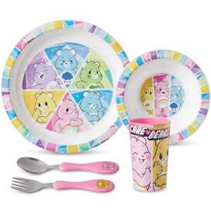 HOX Officially Licensed 5-Piece PP Dinnerware Set – BPA-Free, Durable, Lightweight & Kid-Friendly Tableware Care Bears HOX Officially Licensed 5-Piece PP Dinnerware Set – BPA-Free, Durable, Lightweight & Kid-Friendly Tableware Care Bears