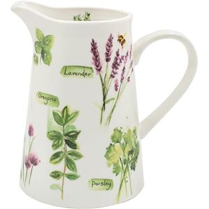 The Leonardo Collection Herb Garden Jug Jennifer Rose Gallery for Home & Office Stylish Cream & Milk Jug for Multiple Use in Kitchen Ideal Ceramic or Glass Jug for Cream, Gravy & Home Décor The Leonardo Collection Herb Garden Jug Jennifer Rose Gallery for Home & Office Stylish Cream & Milk Jug for Multiple Use in Kitchen Ideal Ceramic or Glass Jug for Cream, Gravy & Home Décor