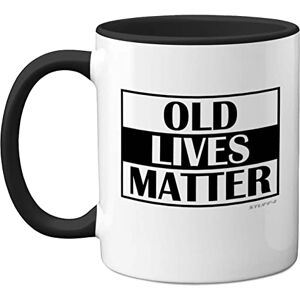 Stuff4 50th 60th 70th Birthday Gifts for Men Women Old Lives Matter Coffee Mug Dad Mum Grandma Grandad Birthday Gifts, Father's Day Present, 11oz Ceramic Dishwasher Safe Black Mugs Made in UK Stuff4 50th 60th 70th Birthday Gifts for Men Women Old Lives Matter Coffee Mug Dad Mum Grandma Grandad Birthday Gifts, Father's Day Present, 11oz Ceramic Dishwasher Safe Black Mugs Made in UK
