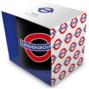 Pyramid Tfl (Underground) Black Mug, Black Ceramic Mug 315ml / 11oz, Officially Licensed, Ideal for Home, Office or Gift Use Pyramid Tfl (Underground) Black Mug, Black Ceramic Mug 315ml / 11oz, Officially Licensed, Ideal for Home, Office or Gift Use