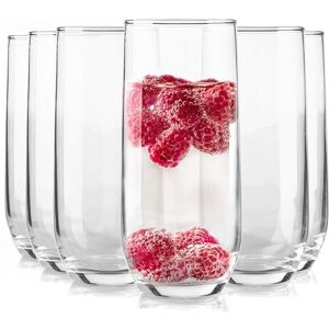 Glasmark KROSNO 1992 Waterglas Glass High 280ml Robust Dishwasher Safe High Gloss Transparent Glasmark KROSNO 1992 Waterglas Glass High 280ml Robust Dishwasher Safe High Gloss Transparent