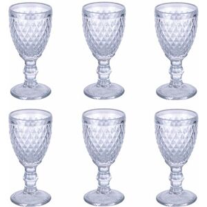 Tivoli Madame Set of 6 Liquorini 50 ml Clear Glass Tivoli Madame Set of 6 Liquorini 50 ml Clear Glass