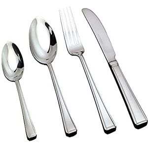 Genware DF-HL Dessert Fork, Harley Pattern, Pack of 12 Genware DF-HL Dessert Fork, Harley Pattern, Pack of 12