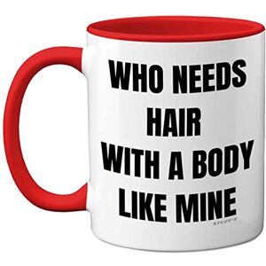 Stuff4 Baldi Mug Funny 11oz Red Ceramic Dishwasher Safe Mug, Novelty Birthday Gifts for Him, Dad and Men, Bald Gifts for Christmas and Father's Day Stuff4 Baldi Mug Funny 11oz Red Ceramic Dishwasher Safe Mug, Novelty Birthday Gifts for Him, Dad and Men, Bald Gifts for Christmas and Father's Day