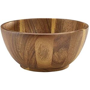Genware NEV-WBWL25 Acacia Wood Bowl, 25 cm x 12 cm Genware NEV-WBWL25 Acacia Wood Bowl, 25 cm x 12 cm