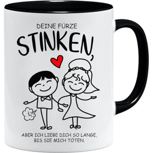 Acen Merchandise Mug with Saying & Gift Box Deine Fürzt Stinken Best Coffee Cups for Him Funny Gifts for Men Fart Office Mug Gift Dishwasher Safe Coffee Mug (Black) Acen Merchandise Mug with Saying & Gift Box Deine Fürzt Stinken Best Coffee Cups for Him Funny Gifts for Men Fart Office Mug Gift Dishwasher Safe Coffee Mug (Black)