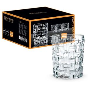 Nachtmann Whisky Glasses, Set of 4, Crystal, 330 ml, Bossa Nova, 92076 Nachtmann Whisky Glasses, Set of 4, Crystal, 330 ml, Bossa Nova, 92076