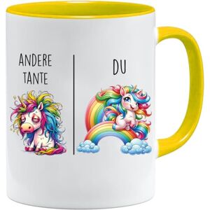 Jungle Mug Mug with Saying Other Tante vs Du Aunt Gift for Women Marriage Wedding Gift Idea Wife Birthday Christmas Godmother Family Coffee Mug (Yellow) Jungle Mug Mug with Saying Other Tante vs Du Aunt Gift for Women Marriage Wedding Gift Idea Wife Birthday Christmas Godmother Family Coffee Mug (Yellow)