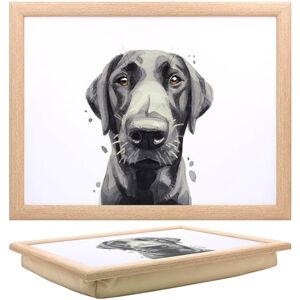 L & P Home & Gifts Lesser & Pavey Black Labrador Laptray Robert James Hull Lap Tray For Food Serving & Breakfast Comfortable Lap Trays With Bean Bag Cushion Durable Lap Trays For Eating On Lap For Adults L & P Home & Gifts Lesser & Pavey Black Labrador Laptray Robert James Hull Lap Tray For Food Serving & Breakfast Comfortable Lap Trays With Bean Bag Cushion Durable Lap Trays For Eating On Lap For Adults