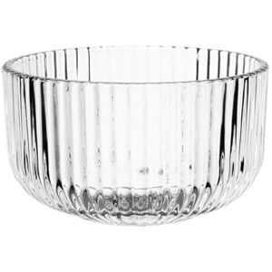 Olympia Round Ridged Glass Snack Bowl 105x60mm (Box 6) Olympia Round Ridged Glass Snack Bowl 105x60mm (Box 6)