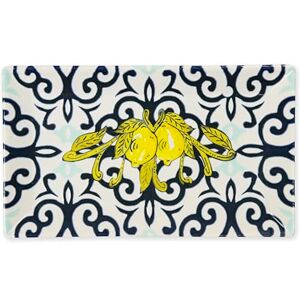 Excelsa Amalfi Set of 6 Decorative Plates, 25 x 15 cm, Ceramic Excelsa Amalfi Set of 6 Decorative Plates, 25 x 15 cm, Ceramic