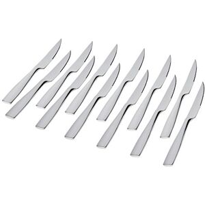 Genware NEV-SK-SQ Square Steak Knife, 18/0 Genware NEV-SK-SQ Square Steak Knife, 18/0