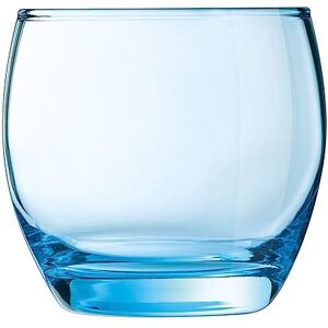 Arcoroc C9688 Salto Ice Blue Tumbler, 320mL Capacity, Pack of 6 Arcoroc C9688 Salto Ice Blue Tumbler, 320mL Capacity, Pack of 6