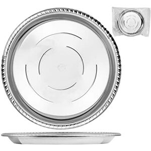 casalinghi Stainless Steel Bottle Coasters, Pack of 2, 15 cm casalinghi Stainless Steel Bottle Coasters, Pack of 2, 15 cm