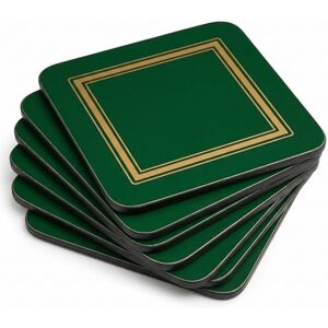 Pimpernel Classic Emerald - Cork Coasters Set Pimpernel Classic Emerald - Cork Coasters Set