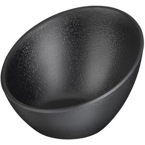 APS Model -ZEN- Black Melamine Plate - 16cm Diameter - 10cm Height APS Model -ZEN- Black Melamine Plate - 16cm Diameter - 10cm Height