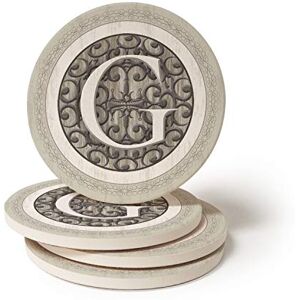 CoasterStone Monogram G Coasters CoasterStone Monogram G Coasters