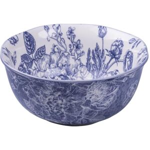 Tivoli Set of 3 Porcelain Bowls, Floral Design, Lilac, Fleurette Tivoli Set of 3 Porcelain Bowls, Floral Design, Lilac, Fleurette