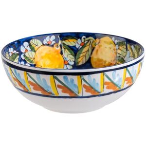 APS 85291 Bowl Mediterranean Diameter 20.5 cm Height 8 cm 1.2 litres Melamine White Decor APS 85291 Bowl Mediterranean Diameter 20.5 cm Height 8 cm 1.2 litres Melamine White Decor