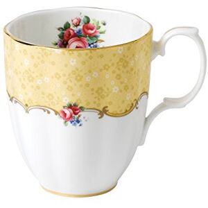 Royal Albert 100 Years 40017558 1990 Bouquet Mug 0.4L/14.1floz Yellow, Bone China Royal Albert 100 Years 40017558 1990 Bouquet Mug 0.4L/14.1floz Yellow, Bone China