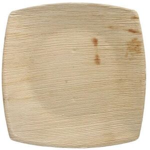 Papstar 25 Plates Palm Leaf Pure 20 cm x 20 cm Natural Quadrato Papstar 25 Plates Palm Leaf Pure 20 cm x 20 cm Natural Quadrato