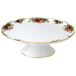 Royal Albert Old Country Roses 40001854 30.5cm L/S Cake Stand, White, Fine Bone China Royal Albert Old Country Roses 40001854 30.5cm L/S Cake Stand, White, Fine Bone China