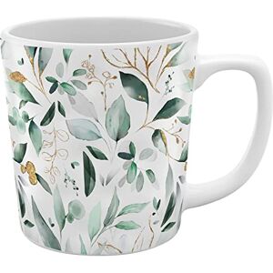 GRUSS & CO Mug with Floral Pattern Textured Mug, Stoneware, 37 cl, Multi-Coloured, Gift Friends 48460 GRUSS & CO Mug with Floral Pattern Textured Mug, Stoneware, 37 cl, Multi-Coloured, Gift Friends 48460