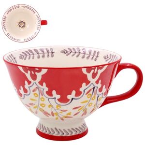 Lesser & Pavey Hand Painted Footed Mug for Home & Kitchen Newly Designed Mugs for Tea & Coffee Lovely Cup for Mens Gifts & Birthday Gifts for Women Lesser & Pavey Hand Painted Footed Mug for Home & Kitchen Newly Designed Mugs for Tea & Coffee Lovely Cup for Mens Gifts & Birthday Gifts for Women