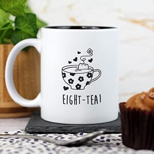 eBuyGB Engraved Black Reveal Coffee Mug -Eight-Tea Design 350ml Tea Cup, 80th Birthday Gifts for Women, Her Eightieth Birthday Gift for Mum, Grandma eBuyGB Engraved Black Reveal Coffee Mug -Eight-Tea Design 350ml Tea Cup, 80th Birthday Gifts for Women, Her Eightieth Birthday Gift for Mum, Grandma