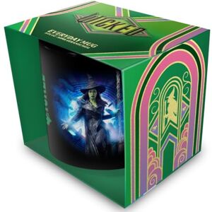 Pyramid Wicked 2 (Blue Feathers) Black Mug 11oz/315ml Black Ceramic Mug, Official Licensed Wicked Drinkware, One Size Pyramid Wicked 2 (Blue Feathers) Black Mug 11oz/315ml Black Ceramic Mug, Official Licensed Wicked Drinkware, One Size