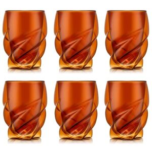Bodum Double Walled Glasses Pack of 6 PAVINA Paris Transparent Red 270ml Cups Dishwasher Safe Thermal Cup Mouth-Blown Borosilicate Glass Bodum Double Walled Glasses Pack of 6 PAVINA Paris Transparent Red 270ml Cups Dishwasher Safe Thermal Cup Mouth-Blown Borosilicate Glass