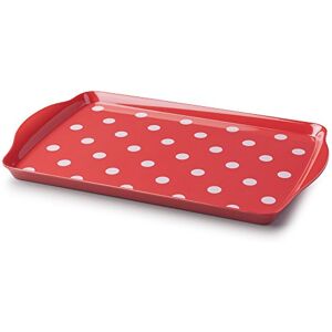 Zeal Melamine Dotty Serving Design Tray (39x24cm) Red Zeal Melamine Dotty Serving Design Tray (39x24cm) Red