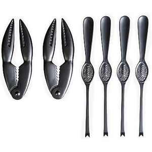 ByOn 72201901 Shellfish Cutlery Set - Stainless Steel Black ByOn 72201901 Shellfish Cutlery Set - Stainless Steel Black