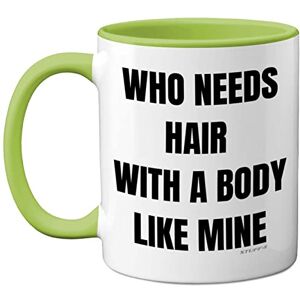 Stuff4 Bald Mug Funny Baldi Mugs for Him, Novelty 11oz Green Ceramic Dishwasher Safe Birthday Gifts for Men, Dad, Christmas, Father's Day Stuff4 Bald Mug Funny Baldi Mugs for Him, Novelty 11oz Green Ceramic Dishwasher Safe Birthday Gifts for Men, Dad, Christmas, Father's Day