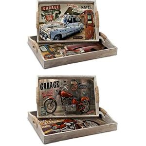 DKD Home Decor Tray Set, Standard DKD Home Decor Tray Set, Standard