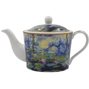 The Leonardo Collection Claude Monet Monet Tea Pot Waterlilies for Kitchen Lovely Kitchen Accessories for Home Without Tea Strainer Tea Pot for Daily Use Durable Tea Pots for Home & Office The Leonardo Collection Claude Monet Monet Tea Pot Waterlilies for Kitchen Lovely Kitchen Accessories for Home Without Tea Strainer Tea Pot for Daily Use Durable Tea Pots for Home & Office