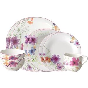 Villeroy & Boch – Mariefleur Starter Set 10-Piece Colored, Dishwasher Safe, Microwave Safe, Dinnerware Set, Crockery Dinner Set, Floral Plates Set Dining, Floral Dinner Service, Premium Porcelain Villeroy & Boch – Mariefleur Starter Set 10-Piece Colored, Dishwasher Safe, Microwave Safe, Dinnerware Set, Crockery Dinner Set, Floral Plates Set Dining, Floral Dinner Service, Premium Porcelain