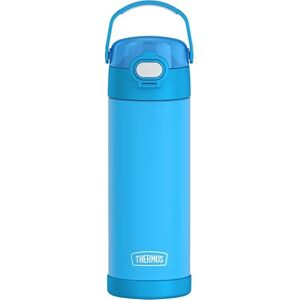 Thermos Kids FUNTAINER Water Bottle 0.47 L, Neon Blue, Children's Stainless Steel, Cold for 12 Hours, Dishwasher Safe, Carbonated Leak-Proof, Drinking Bottle for School Thermos Kids FUNTAINER Water Bottle 0.47 L, Neon Blue, Children's Stainless Steel, Cold for 12 Hours, Dishwasher Safe, Carbonated Leak-Proof, Drinking Bottle for School