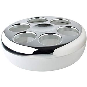 Helios Pure Bottle Cooler White And Chrome Helios Pure Bottle Cooler White And Chrome