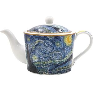 The Leonardo Collection Vincent Van Gogh Van Gogh Teapot Starry Night for Kitchen Lovely Kitchen Accessories for Home Without Strainer Tea Pot for Daily Use Durable Tea Pots for Home & Office The Leonardo Collection Vincent Van Gogh Van Gogh Teapot Starry Night for Kitchen Lovely Kitchen Accessories for Home Without Strainer Tea Pot for Daily Use Durable Tea Pots for Home & Office