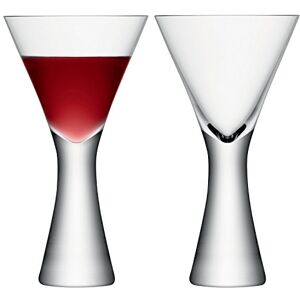 LSA International Moya Wine Glass 395 ml Clear Set of 2 Mouthblown and Handmade Glass MV16 LSA International Moya Wine Glass 395 ml Clear Set of 2 Mouthblown and Handmade Glass MV16