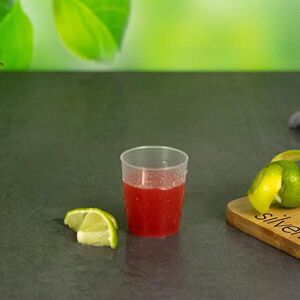 Silverkitchen 50 Shot Glasses 2 cl – Shatterproof Reusable Cups Reusable Liquor Cups Transparent Plastic Drinking Cups Made in Germany Silverkitchen 50 Shot Glasses 2 cl – Shatterproof Reusable Cups Reusable Liquor Cups Transparent Plastic Drinking Cups Made in Germany