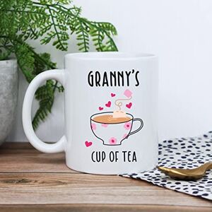 eBuyGB Granny's Cup of Tea Mug, 350ml Printed Coffee Mug, Mother's Day, Birthday Gifts for Granny eBuyGB Granny's Cup of Tea Mug, 350ml Printed Coffee Mug, Mother's Day, Birthday Gifts for Granny