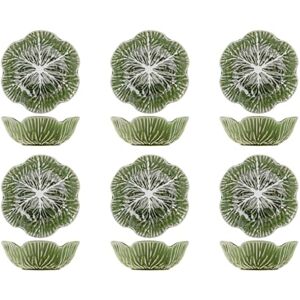 H&H Set of 6 Cabbage Bowls 18 cm H&H Set of 6 Cabbage Bowls 18 cm