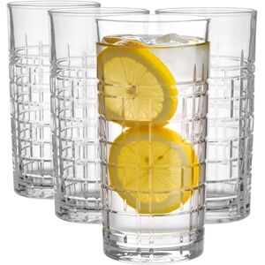 Glasmark KROSNO 1992 Drinking Glasses Set Long Drink Glasses 4-Piece 320 ml Water Glasses Juice Glass Juice Water Glass Ground Dishwasher Safe Glasmark KROSNO 1992 Drinking Glasses Set Long Drink Glasses 4-Piece 320 ml Water Glasses Juice Glass Juice Water Glass Ground Dishwasher Safe