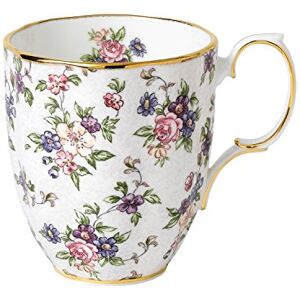 Royal Albert 100 Years 40017578 1940 English Chintz Mug 0.4L/14.1fl White, Bone China, 1 Count (Pack of 1) Royal Albert 100 Years 40017578 1940 English Chintz Mug 0.4L/14.1fl White, Bone China, 1 Count (Pack of 1)