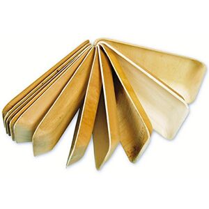 García de Pou 200 Units - Areca Palm Leaf Rectangular Plates 16x12.5x3 cm Natural - Dinnerware Set García de Pou 200 Units - Areca Palm Leaf Rectangular Plates 16x12.5x3 cm Natural - Dinnerware Set