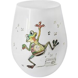 Lesser & Pavey Ceramic Stemless Cup Tumbler Lovely Wine Tumbler Gifts for Women & Men Freddy Frog Drawing Drinkware Microwaveable Mug Bug Art Lesser & Pavey Ceramic Stemless Cup Tumbler Lovely Wine Tumbler Gifts for Women & Men Freddy Frog Drawing Drinkware Microwaveable Mug Bug Art