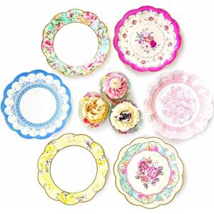 Talking Tables Vintage Floral Paper Plates - 24 pcs, 17.5cm Talking Tables Vintage Floral Paper Plates - 24 pcs, 17.5cm
